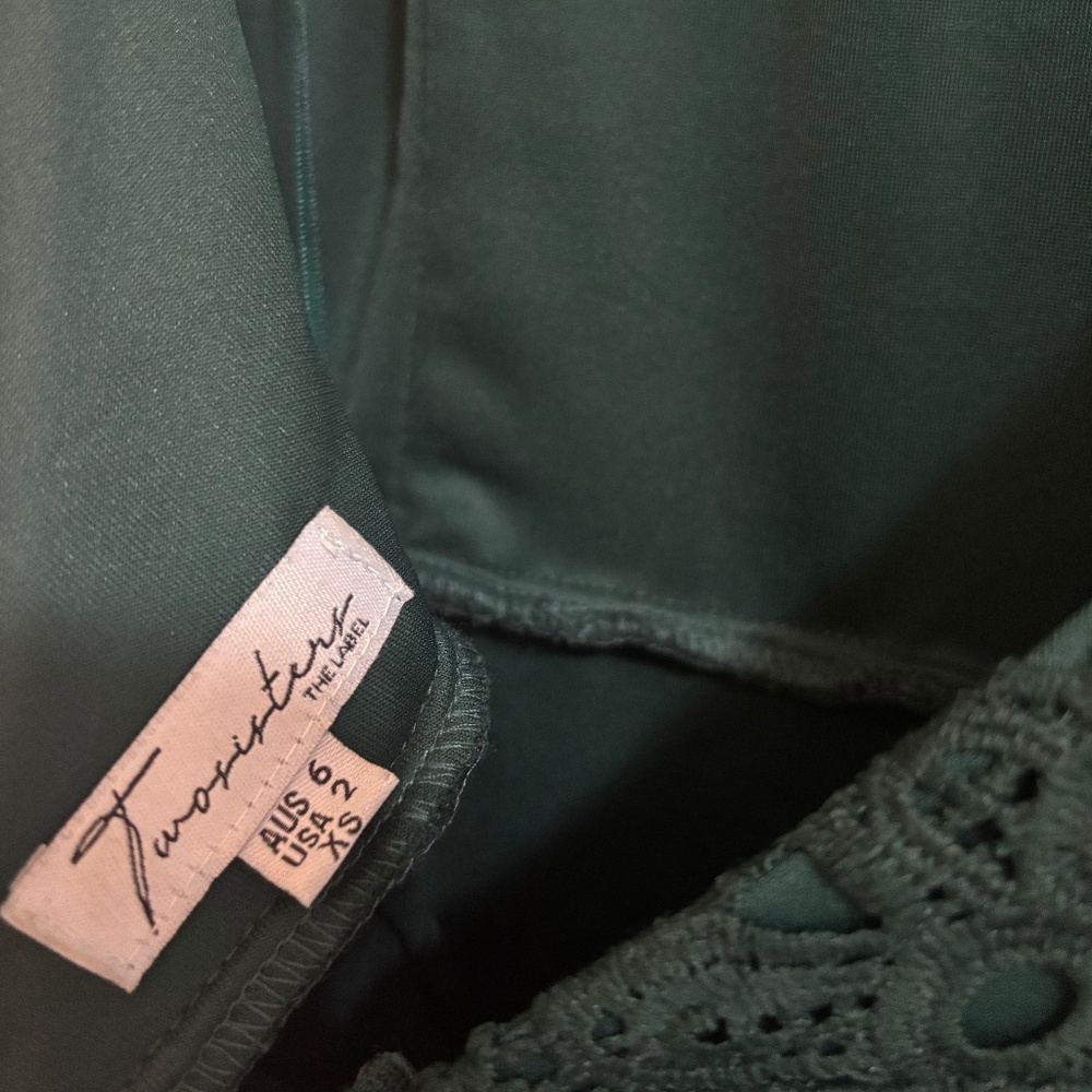 Jaus Mesina dress emerald green - Picture 6 of 6